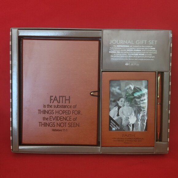 Lifeway Oak Journal Gift Set - Picture 1 of 13